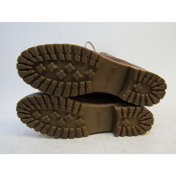 Sperry Top Sider Womens Sz 8 M Brown Leather Lace Up Ankle Fashion Boots Bootie - Picture 9 of 11